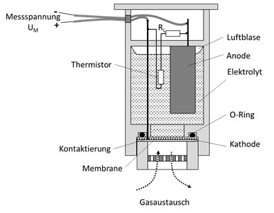 Wi.Tec EC-Sauerstoffsensor